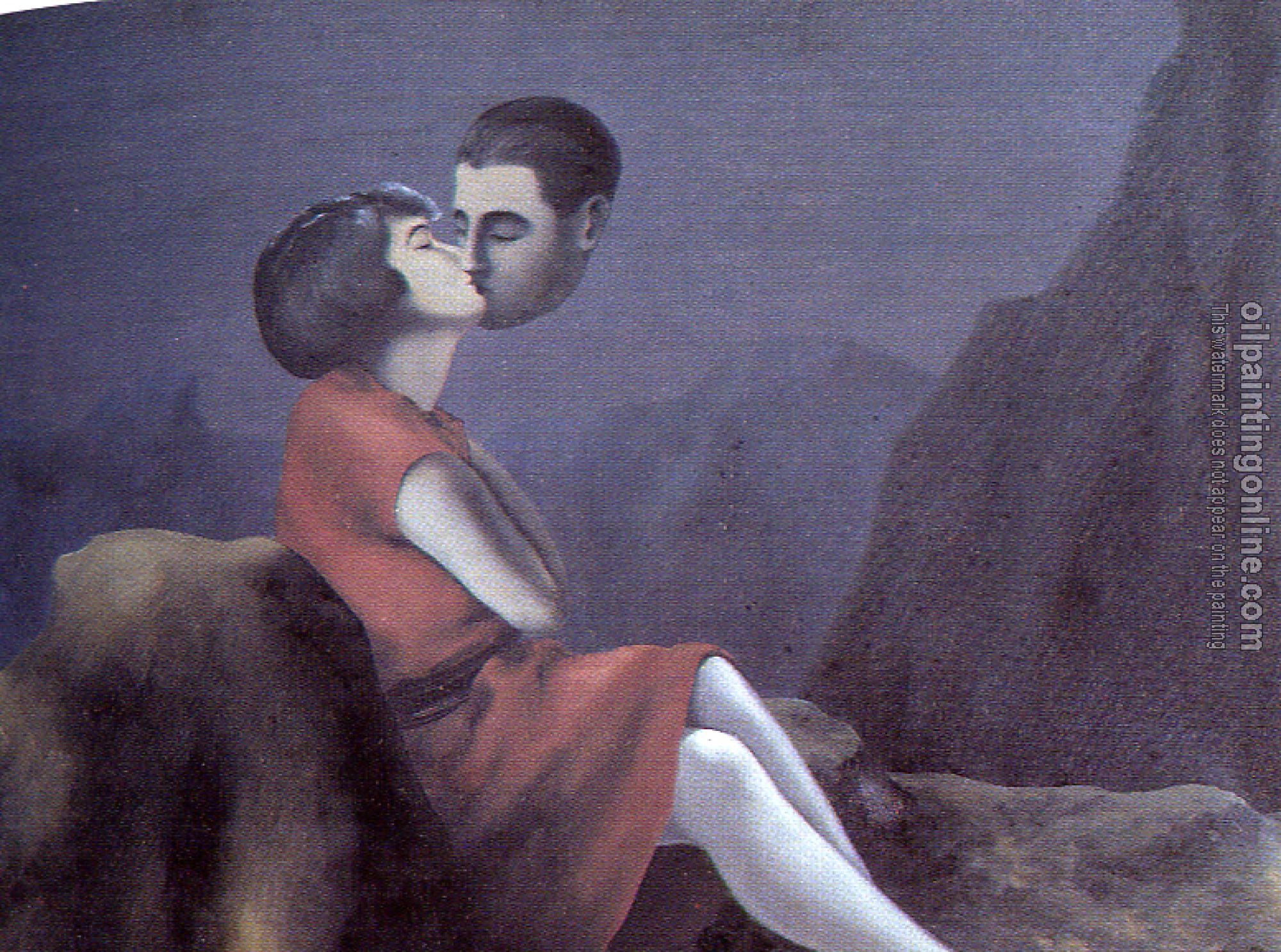 Magritte, Rene - the lovers